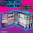Vast Grimm RPG: Character Sheet Tear Pad (EN)