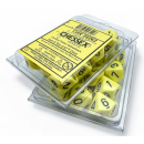 Opaque Pastel Yellow/Black D10 (10)