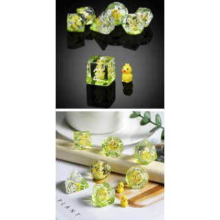Resin Dice Set (7) Chick