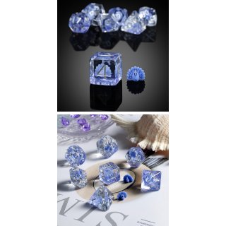 Resin Dice Set (7) Peacock