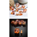 Resin Dice Set (7) Fox