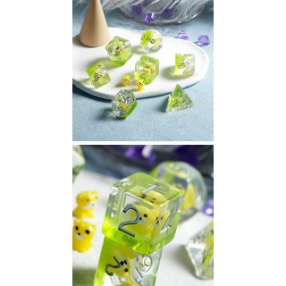 Resin Dice Set (7) Tiger