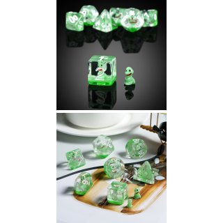 Resin Dice Set (7) Snake
