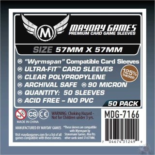 Card Sleeves - 57 x 57mm - Premium - Wyrmspan - 50 Stück