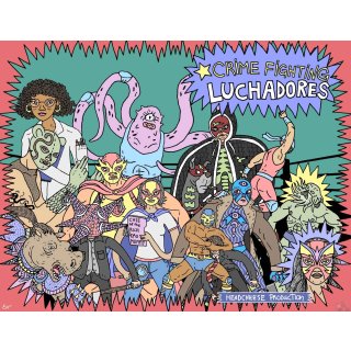 Crime-Fighting Luchadores RPG (EN)