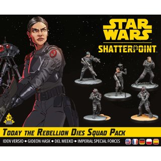 Star Wars Shatterpoint: Today the Rebellion Dies Squad Pack (DE/EN)