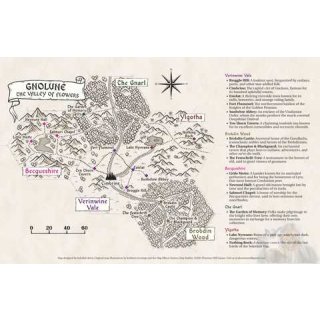 The Valley of Flowers Player Map (EN)