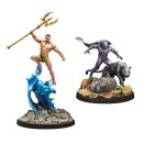Marvel Crisis Protocol: Black Panther, Chosen of Bast & Namor, The Sub-Mariner (DE/EN)