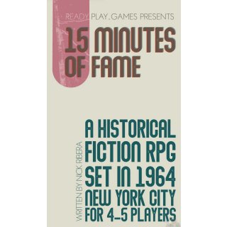 15 Minutes of Fame RPG (EN)
