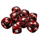 Street Fighter - The Miniatures Game: Red Battle Dice