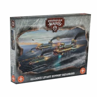 Dystopian Wars: Alliance Levant Support Squadrons (EN)