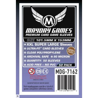 Card Sleeves - 101x153mm - Sleeve Kings - XXL Super Large Premium - 50 Stück
