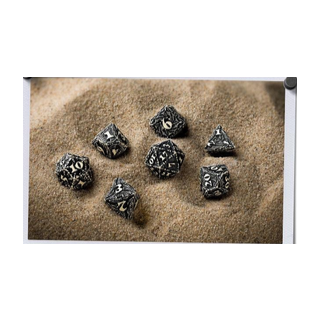 Dracopolis Dice Set: The Scandinavian Blackfang (7)