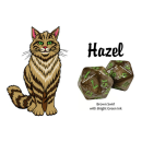 Kitty Clacks Dice Set Hazel (7)