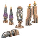 Marvel Crisis Protocol: Dark Future Terrain Pack (DE/EN)