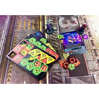 Cyberpunk Red - Combat Zone: Acrylic Tokens