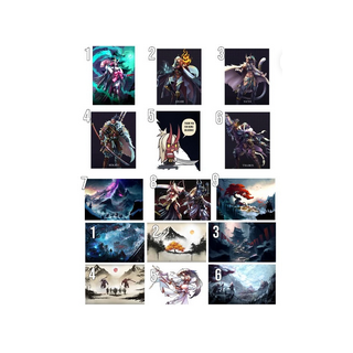 Eldfall Chronicles: Art Prints (EN)
