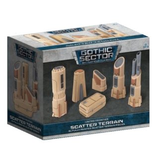 Battlefield in a Box - Gothic Sector - United Frontier Scatter Terrain (6) (EN)