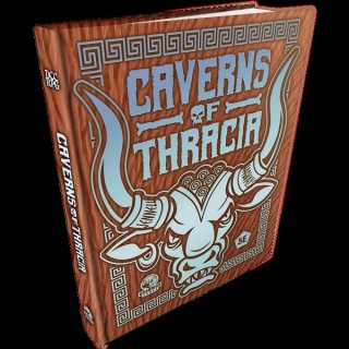 Original Adventures Reincarnated 9: Caverns of Thracia Limited Edition Minotaur Hide Cover (EN)