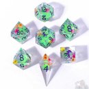 Sharp Edge Liquid Core RPG: Dice Set Glow In The Dark...