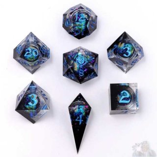 Sharp Edge Liquid Core RPG: Dice Set: Alt Earth (7)