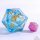Sharp Edge Liquid Core 55mm Chonk D20 Primal Flux Blue