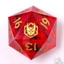 Sharp Edge Liquid Core 55mm Chonk D20: Burning Gaze