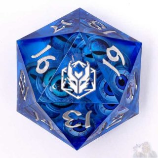 Sharp Edge Liquid Core 55mm Chonk D20: Healing Gaze