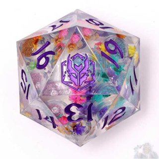 Sharp Edge Liquid Core 55mm Chonk D20: Mana Meadows
