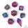 8 Piece RPG Dice Set: Sirens Melody