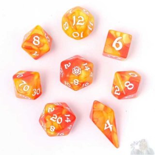 8 Piece RPG Dice Set: Fae Candy