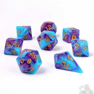 8 Piece RPG Dice Set: Banshees Wail