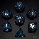 Dragons Hoard Gemstone Polyhedral Dice Set: Blasted Sea...