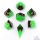 Captured Magic Sharp Edge Resin Dice Set: Swamp Treasure (7)