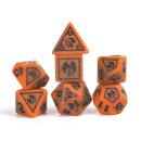 D&D Adventure Dice: Barbarian Orange (17)