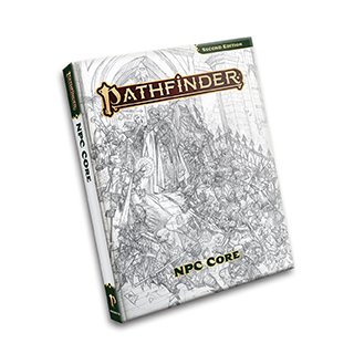 Pathfinder RPG: NPC Core Sketch Cover (EN)