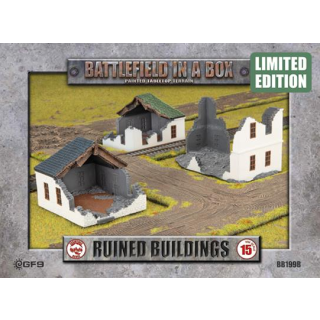 Battlefield in a Box - Ruins Buildings White/Grey Limited Edition (3)