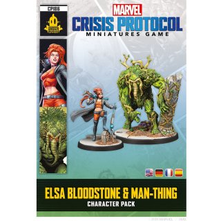 Marvel Crisis Protocol: Elsa Bloodstone & Man-Thing Character Pack (DE/EN)
