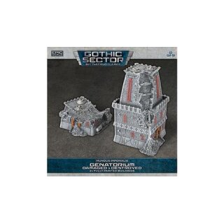 Battlefield in a Box - Gothic Sector - Mundus Imperialis - Genatorium Damage & Destroyed (2)