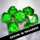 Teenage Mutant Ninja Turtles RPG: Mutagen Green Dice Set...
