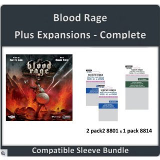Blood Rage + Expansions Sleeve Bundle