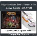 Dungeon Crusade Book I Genesis of Evil Sleeve Bundle