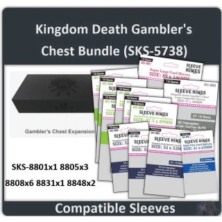 Kingdom Death Gamblers Chest Sleeve Bundle