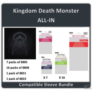 Kingdom Death Monster All In Edition Sleeve Bundle