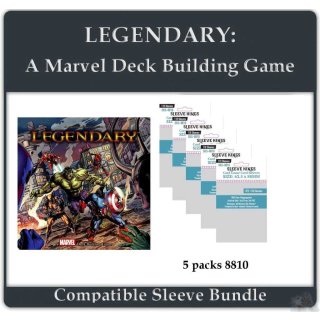 Legendary Marvel DBG Sleeve Bundle