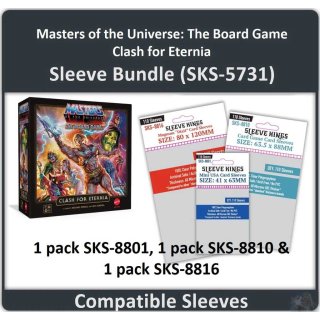 Masters of the Universe Clash for Eternia Sleeve Bundle