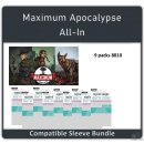 Maximum Apocalypse All In & All Expansions Sleeve Bundle