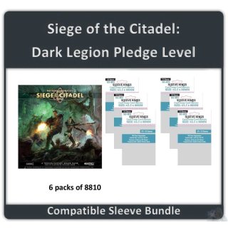 Siege of the Citadel Dark Legion Pledge Level Sleeve Bundle