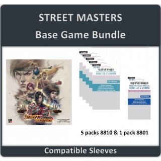 Street Masters Base Game Sleeve Bundle
