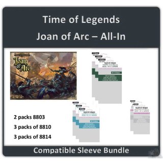 Time of Legends Joan of Arc All In Sleeve Bundle